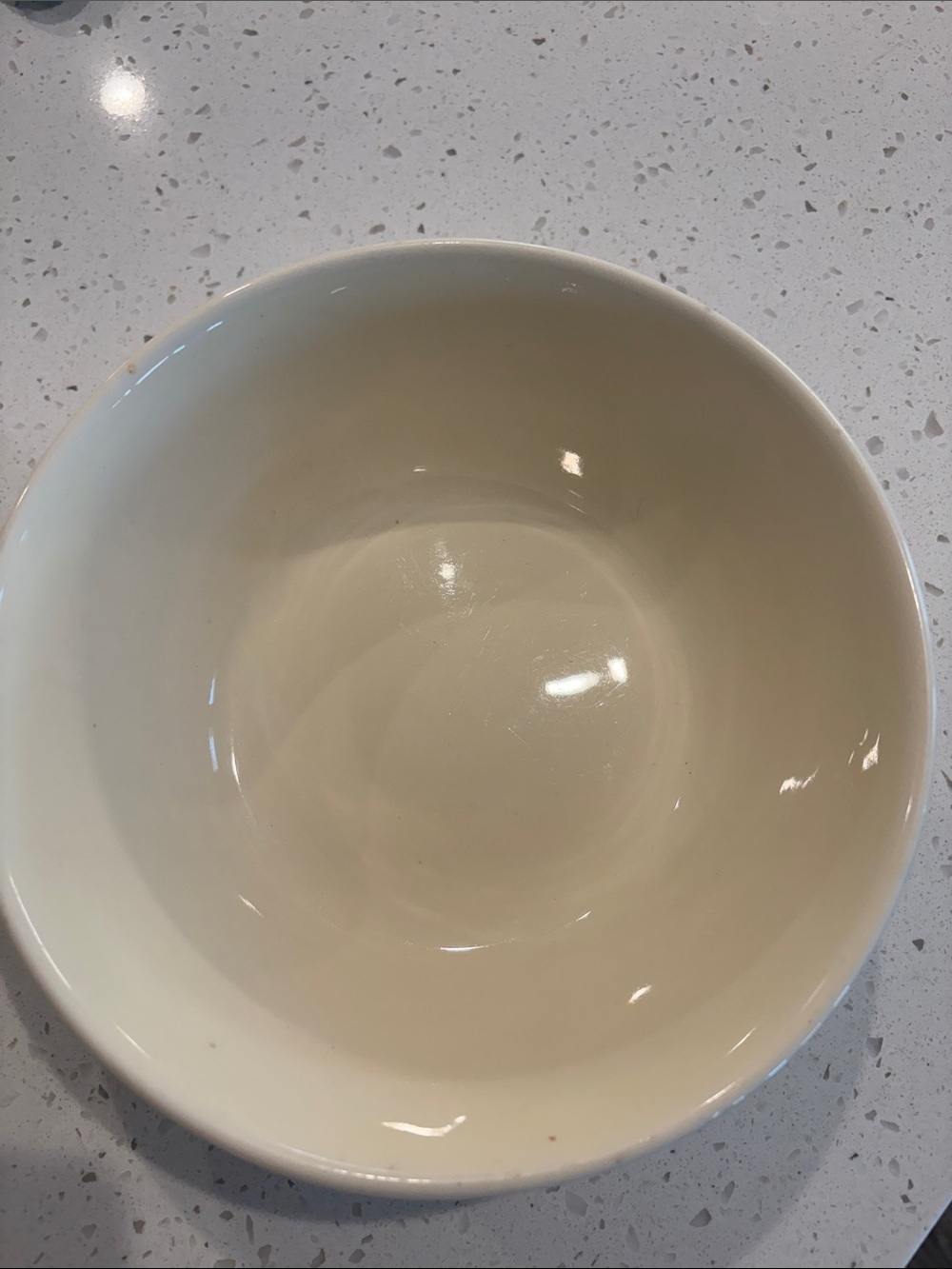 Vintage Bak-Serv Cream Ceramic Serving Bowl - Oven Proof